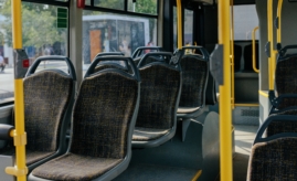 Intérieur bus de ville